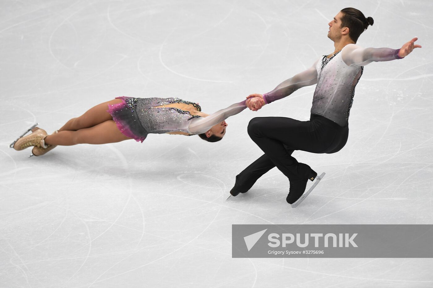 European Figure Skating Championships. Pairs' short program