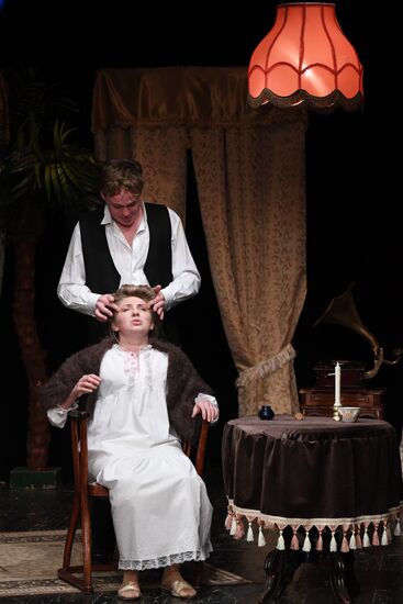 Run-through of play The Morality of Mrs. Dulska at Nikitsky Gate Theater