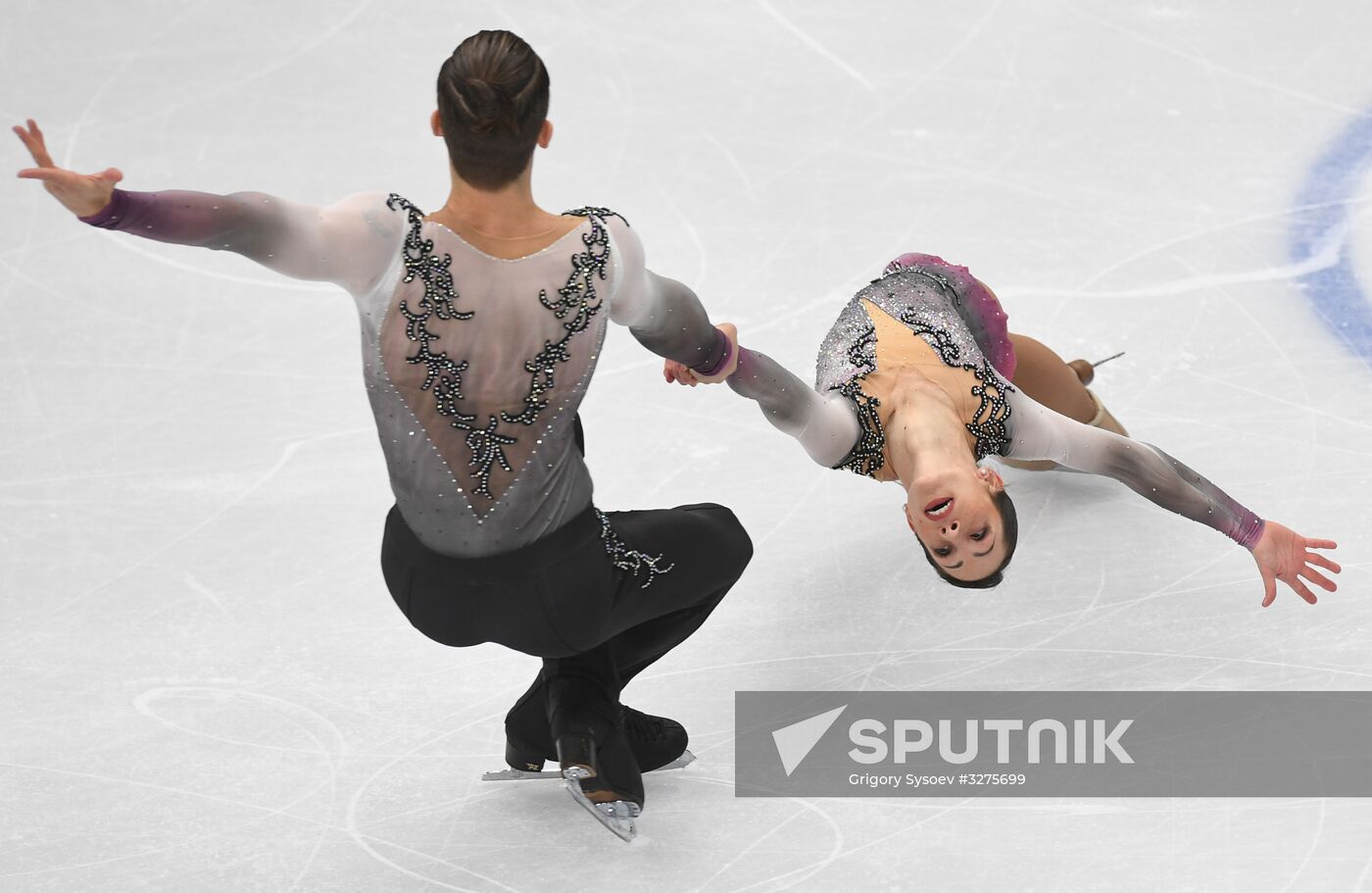 European Figure Skating Championships. Pairs' short program