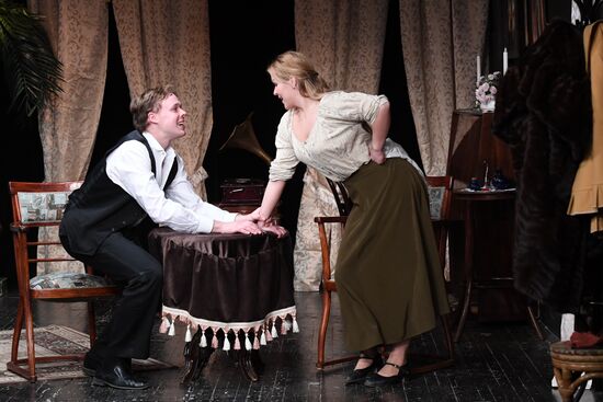 Run-through of play The Morality of Mrs. Dulska at Nikitsky Gate Theater