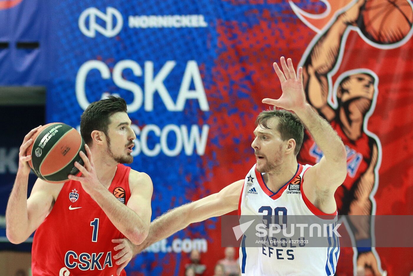 Basketball. Euroleague. CSKA vs. Anadolu Efes
