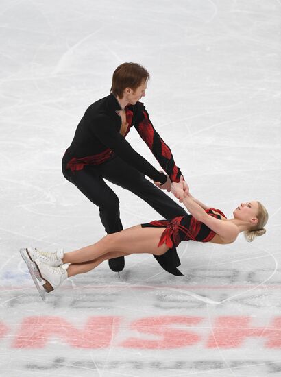 European Figure Skating Championships. Pairs' short program