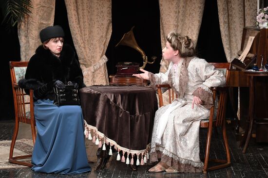 Run-through of play The Morality of Mrs. Dulska at Nikitsky Gate Theater