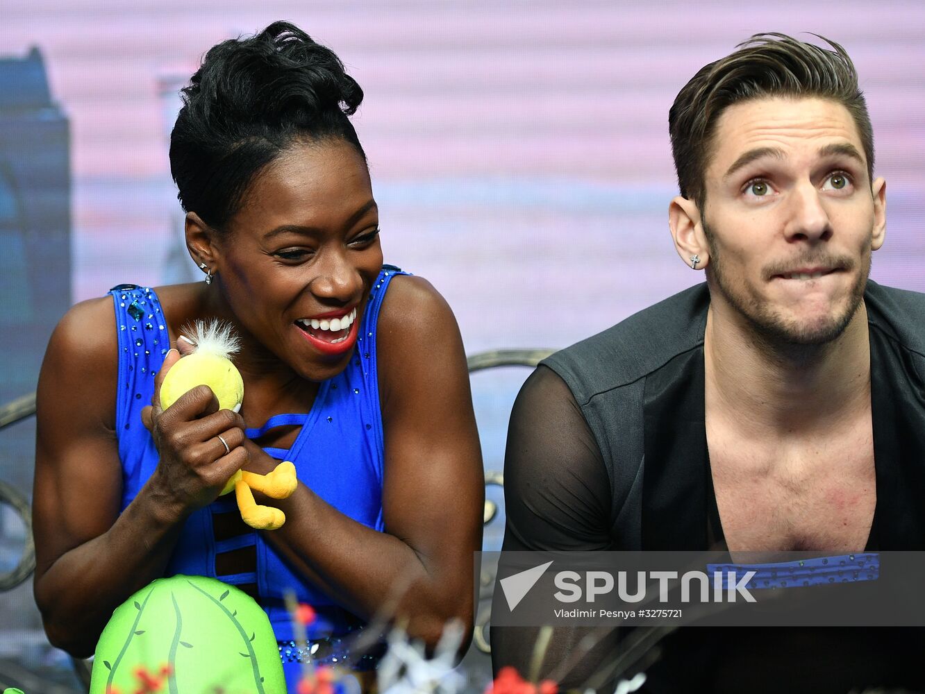 European Figure Skating Championships. Pairs' short program