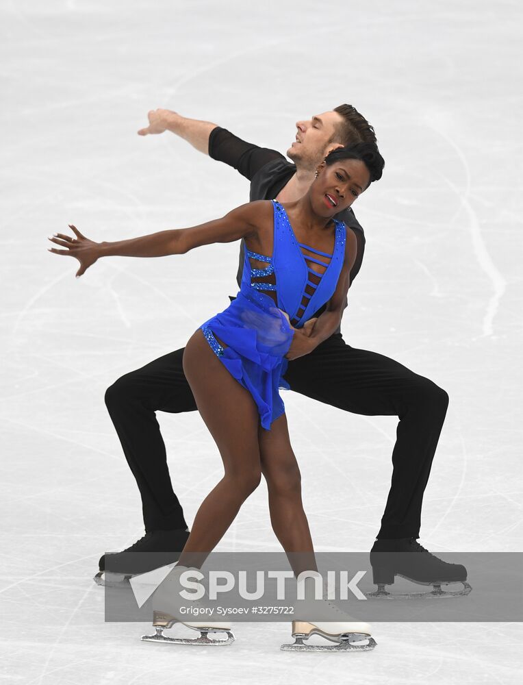 European Figure Skating Championships. Pairs' short program