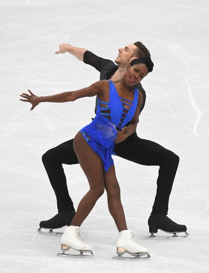 European Figure Skating Championships. Pairs' short program