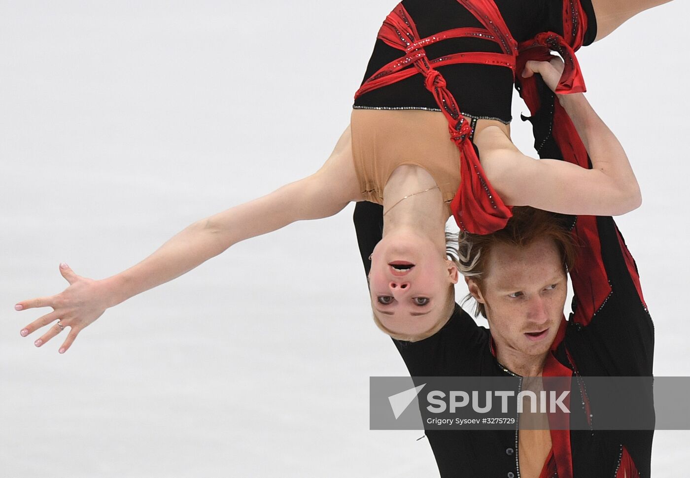 European Figure Skating Championships. Pairs' short program
