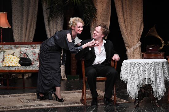 Run-through of play The Morality of Mrs. Dulska at Nikitsky Gate Theater