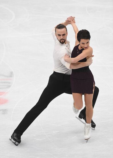 European Figure Skating Championships. Pairs' short program