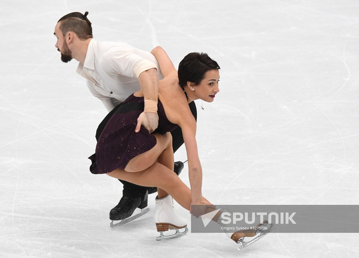 European Figure Skating Championships. Pairs' short program