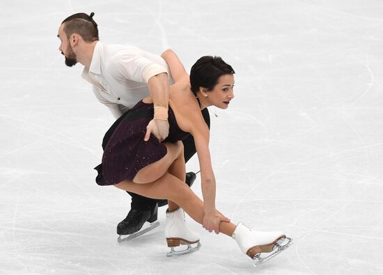 European Figure Skating Championships. Pairs' short program