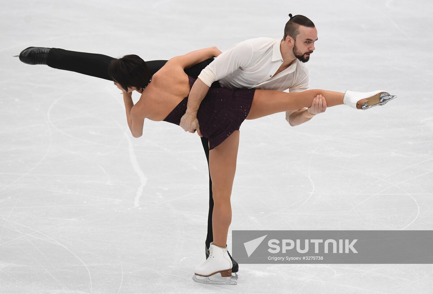 European Figure Skating Championships. Pairs' short program