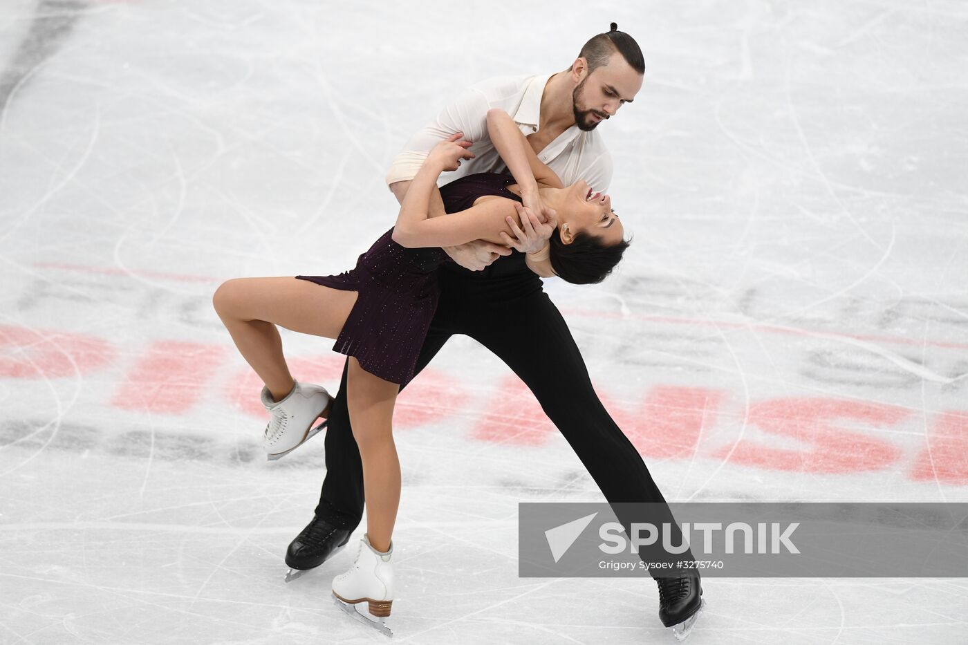 European Figure Skating Championships. Pairs' short program