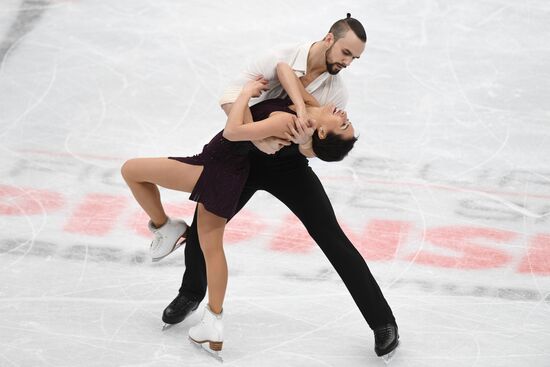 European Figure Skating Championships. Pairs' short program