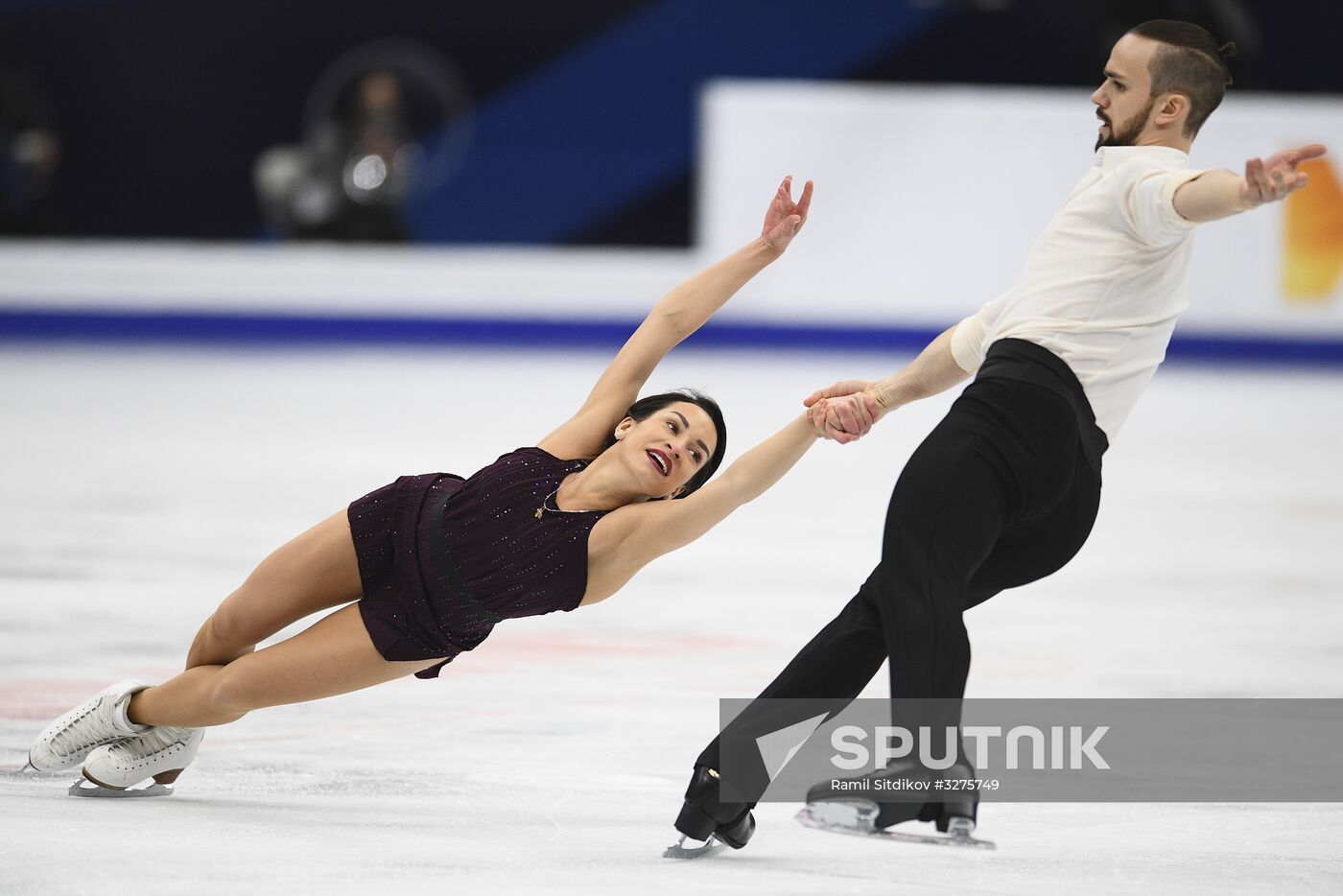 European Figure Skating Championships. Pairs' short program