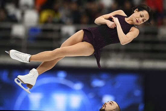 European Figure Skating Championships. Pairs' short program