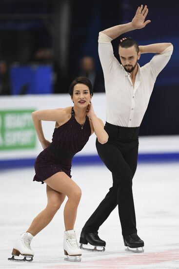 European Figure Skating Championships. Pairs' short program