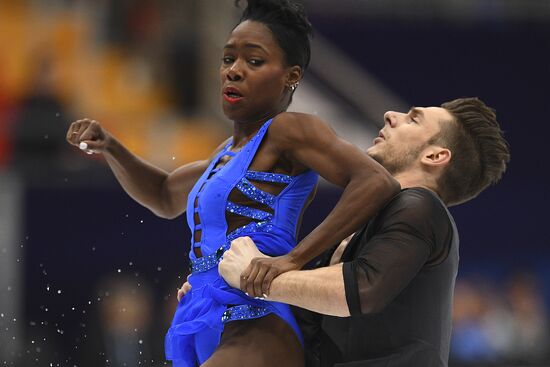 European Figure Skating Championships. Pairs' short program