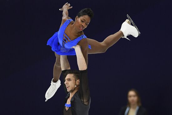European Figure Skating Championships. Pairs' short program