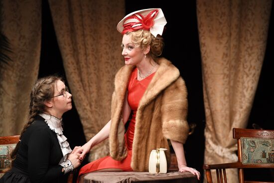 Run-through of play The Morality of Mrs. Dulska at Nikitsky Gate Theater
