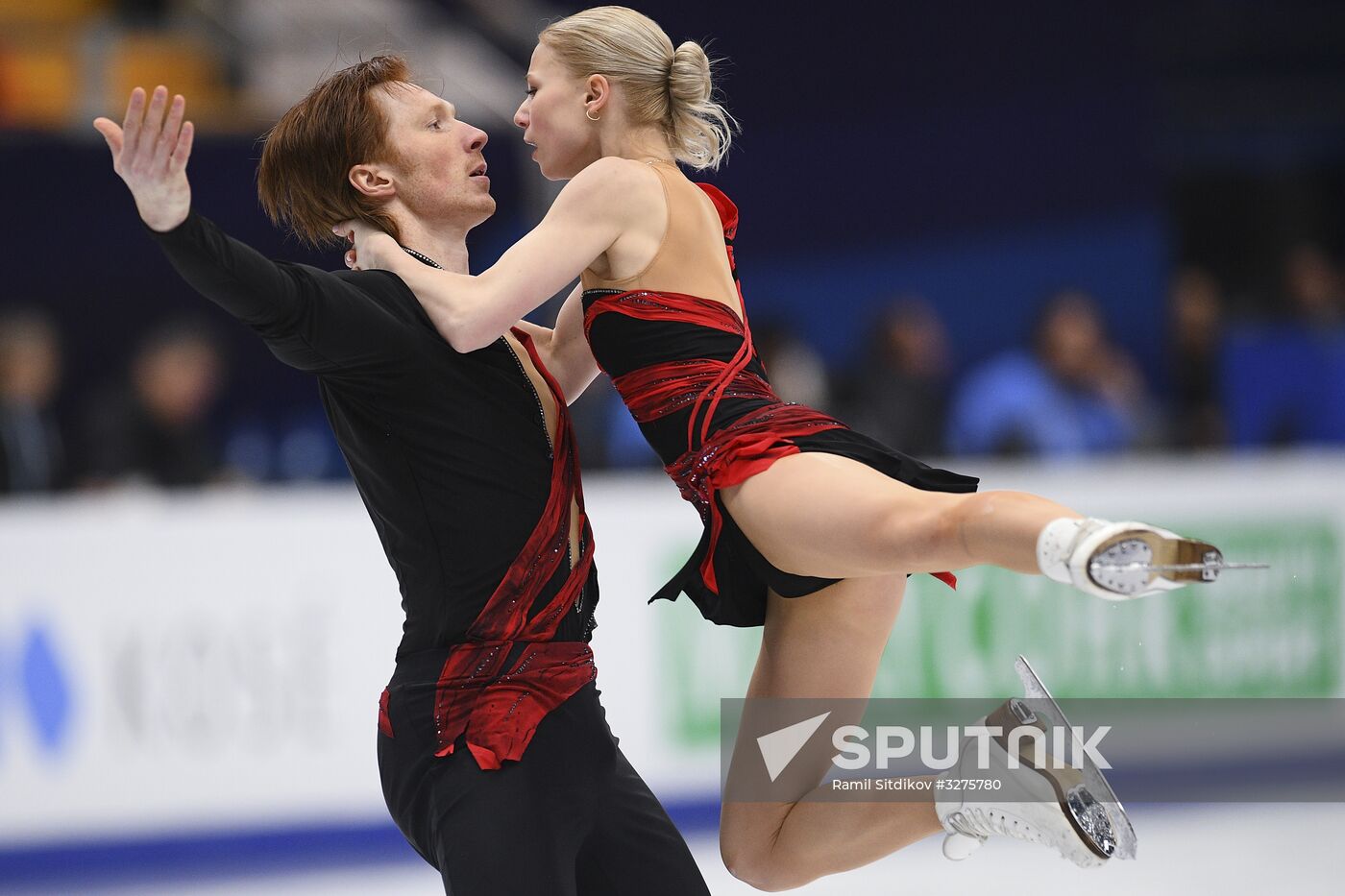 European Figure Skating Championships. Pairs' short program