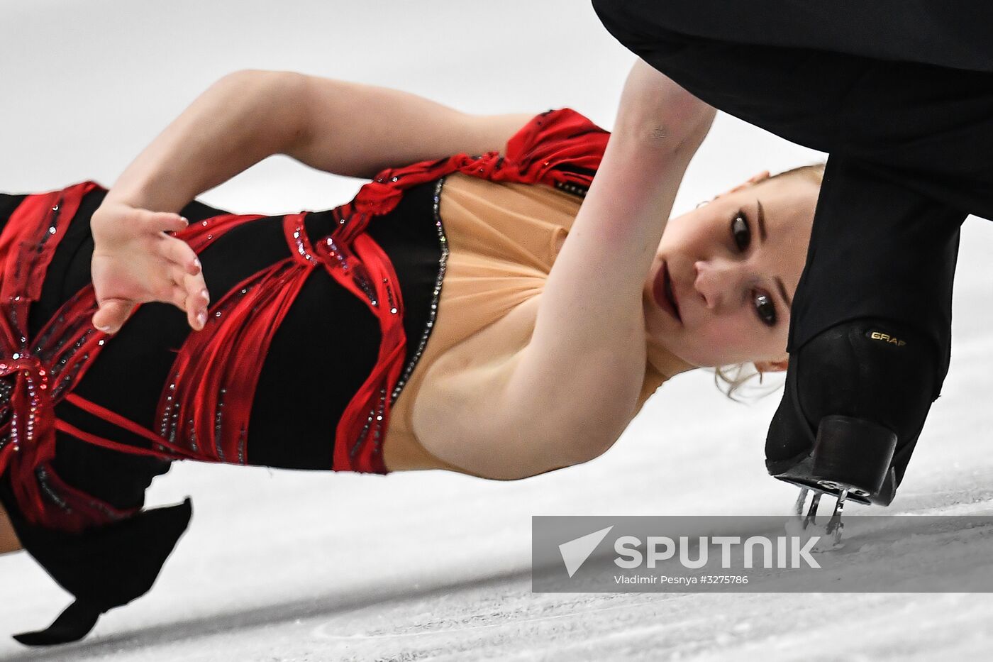 European Figure Skating Championships. Pairs' short program