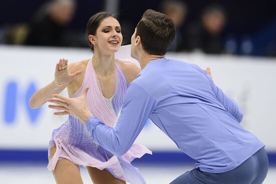 European Figure Skating Championships. Pairs' short program