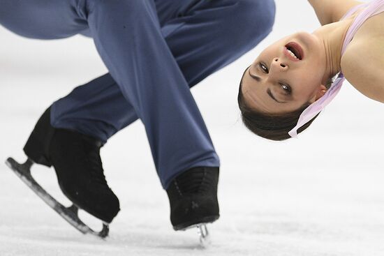 European Figure Skating Championships. Pairs' short program