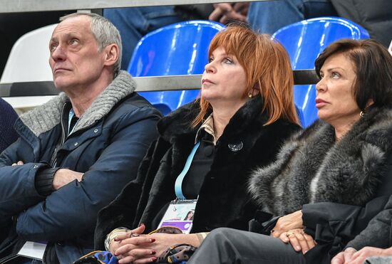 European Figure Skating Championships. Pairs' short program