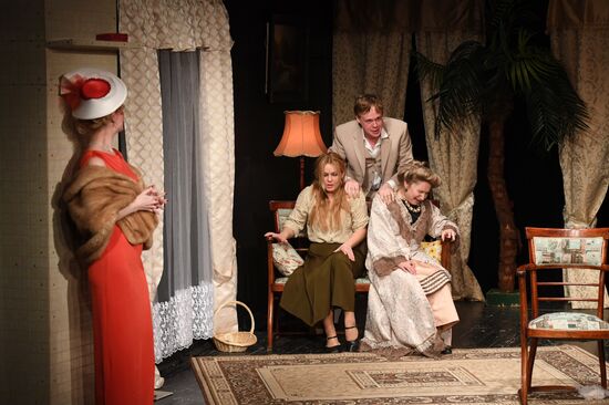 Run-through of play The Morality of Mrs. Dulska at Nikitsky Gate Theater
