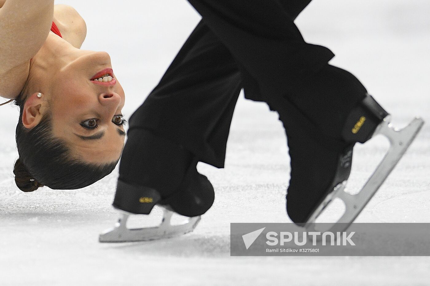 European Figure Skating Championships. Pairs' short program