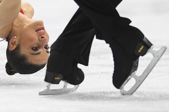 European Figure Skating Championships. Pairs' short program