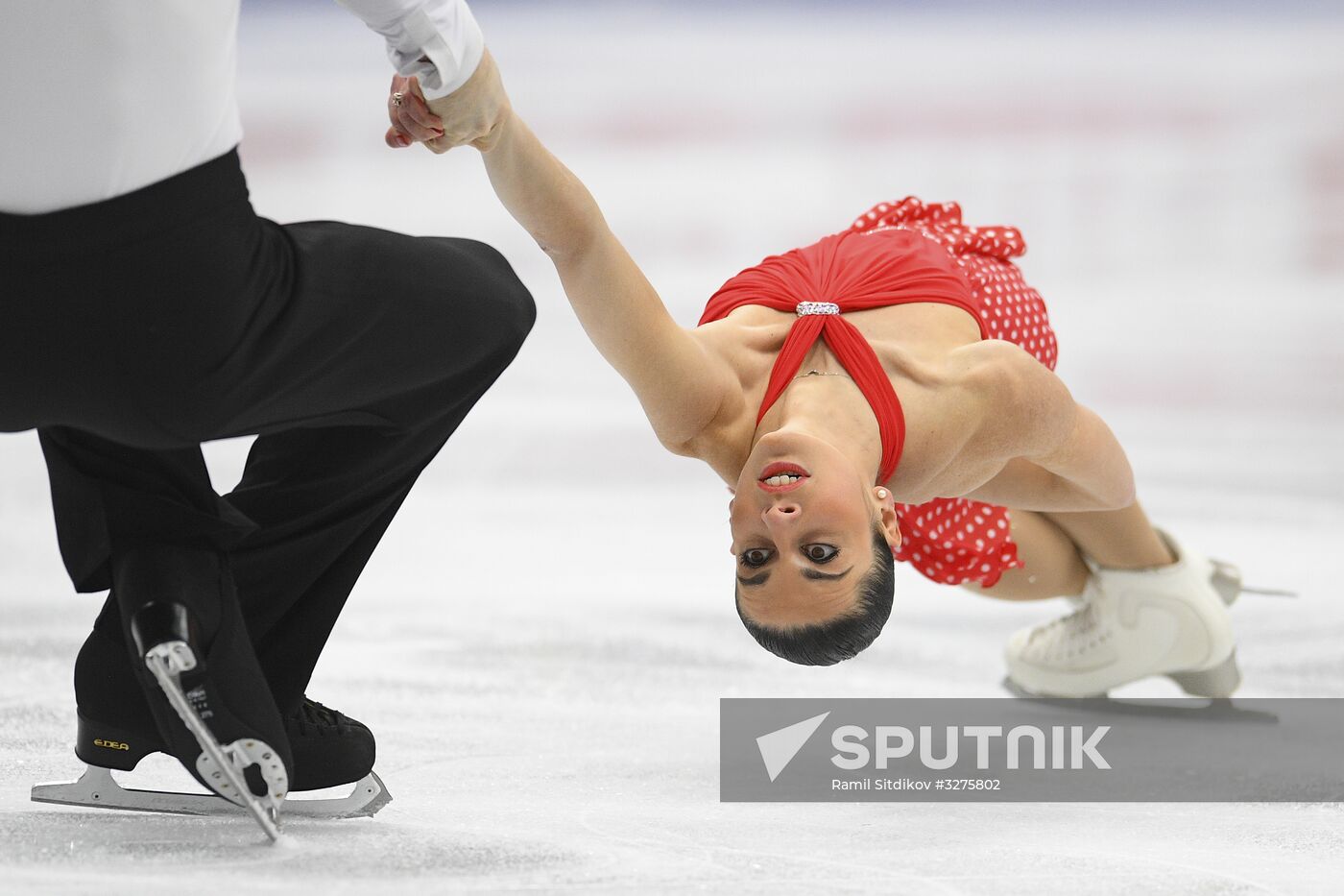 European Figure Skating Championships. Pairs' short program