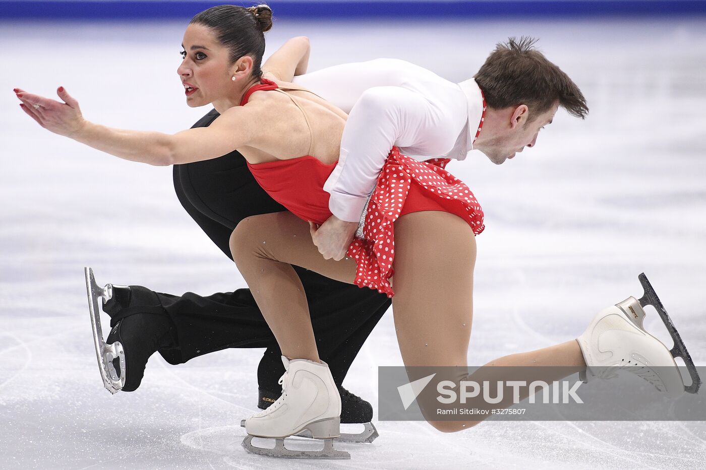 European Figure Skating Championships. Pairs' short program