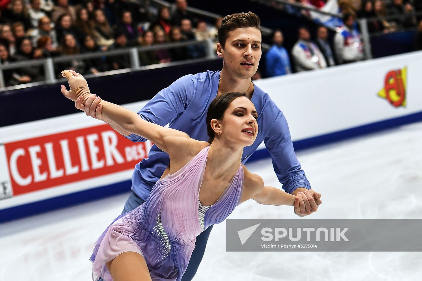 European Figure Skating Championships. Pairs' short program