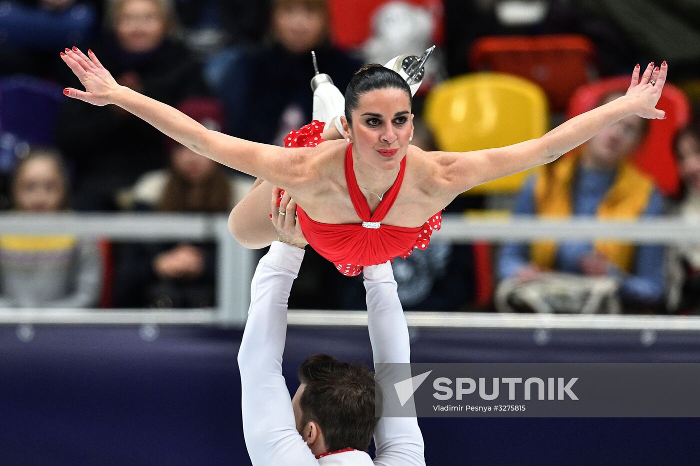 European Figure Skating Championships. Pairs' short program