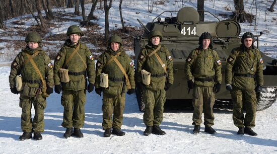 Pacific Navy detached engineering battalion holds exercise