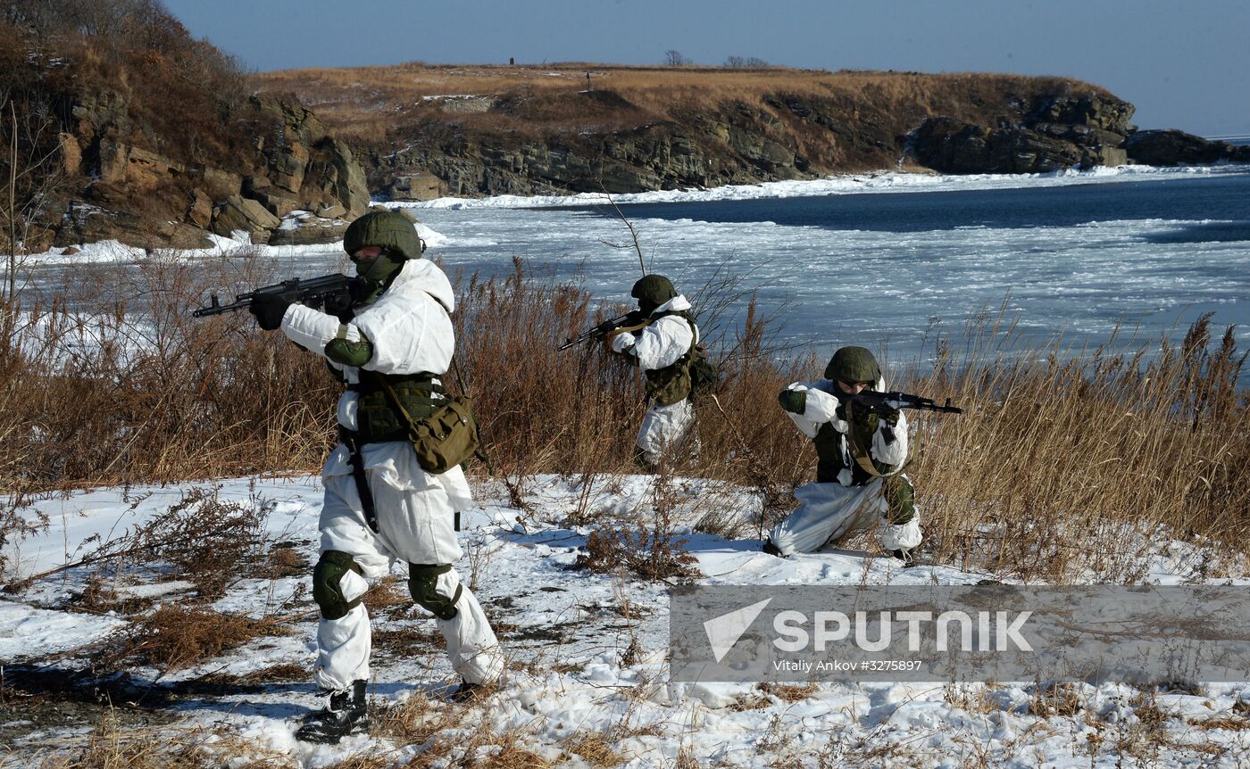 Pacific Navy detached engineering battalion holds exercise
