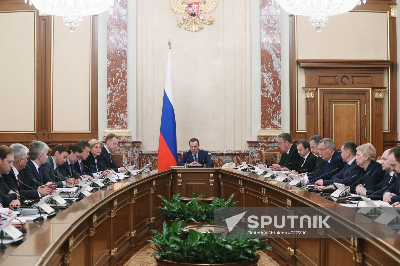 Russian Government meeting