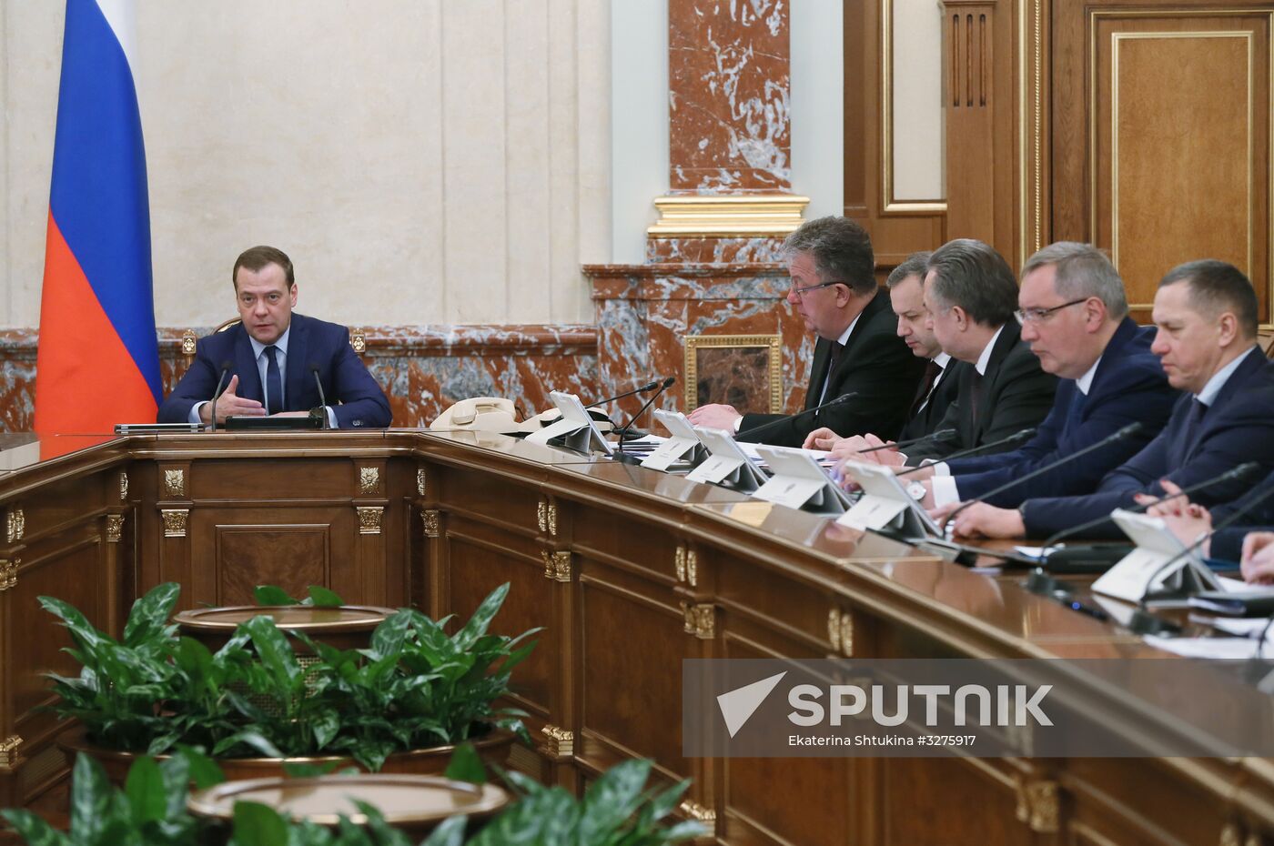 Russian Government meeting