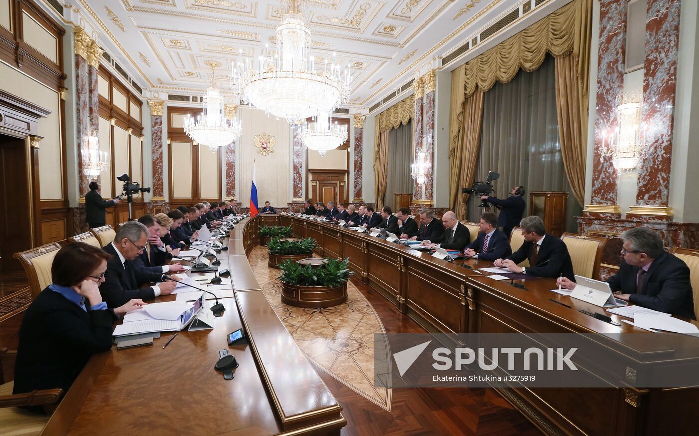 Russian Government meeting