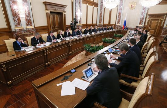 Russian Government meeting