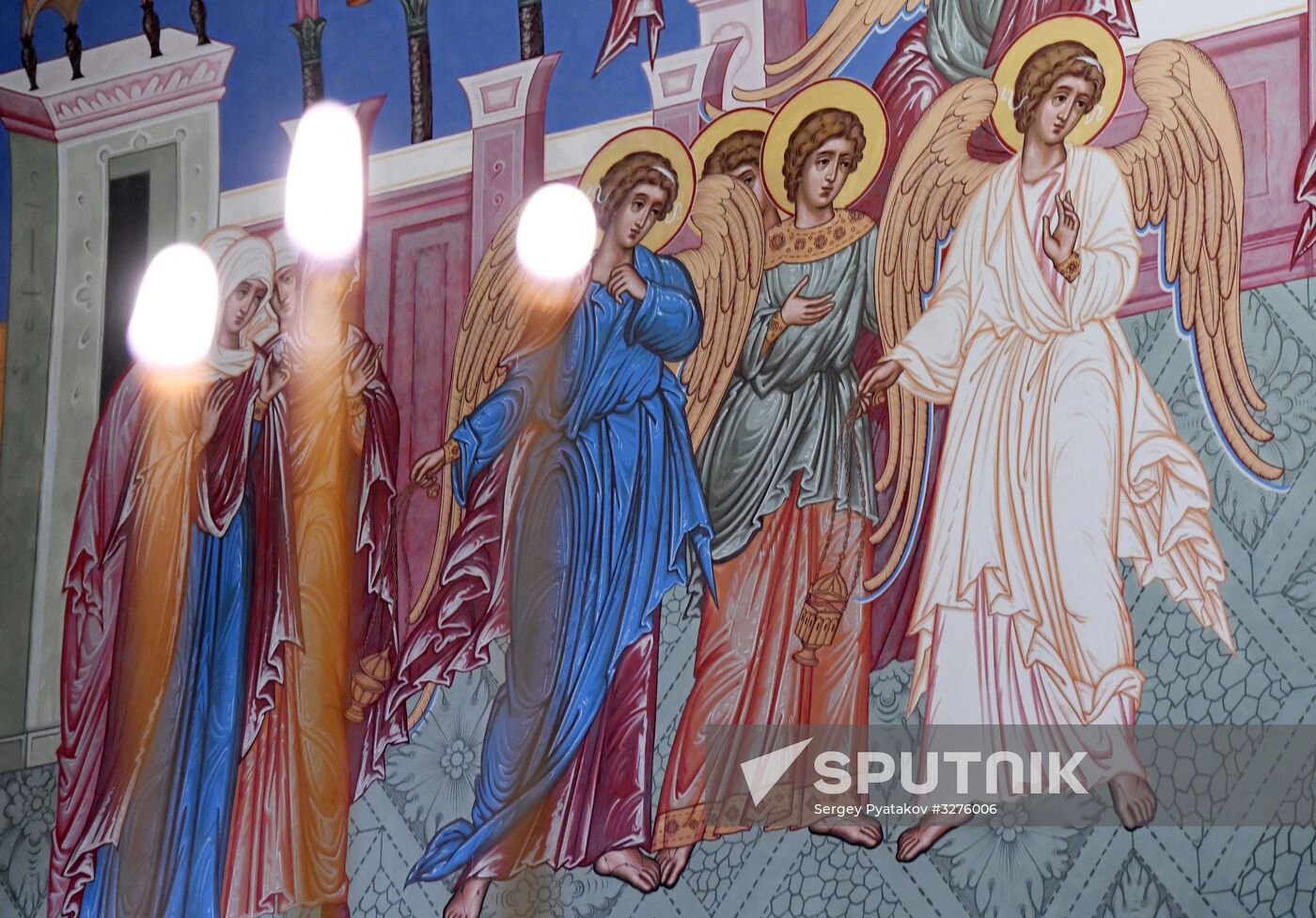 Patriarch holds service at Christ the Savior Cathedral on Epiphany Eve