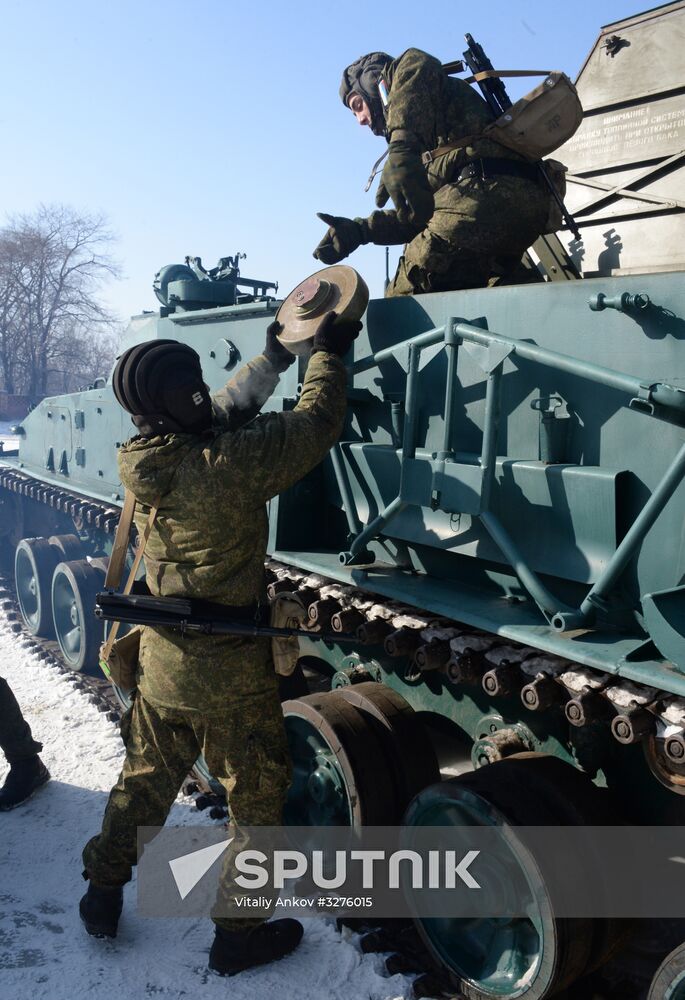 Pacific Fleet's detached combat engineer battalion exercises