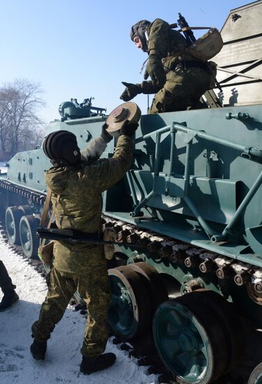 Pacific Fleet's detached combat engineer battalion exercises