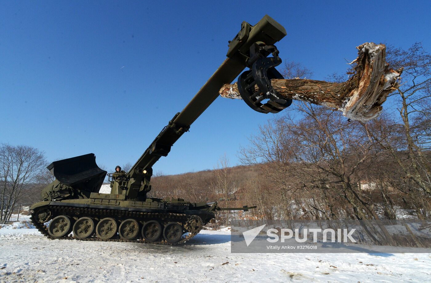 Pacific Fleet's detached combat engineer battalion exercises