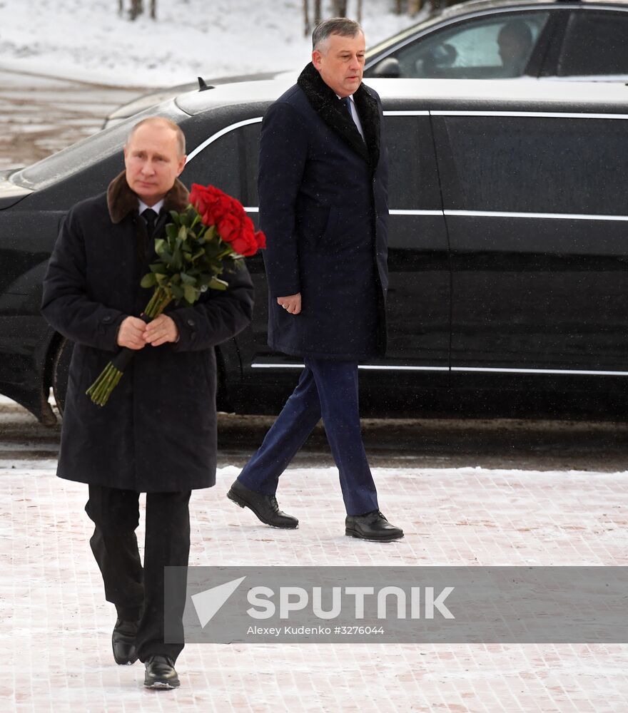 President Putin's working trip to Northwestern Federal District