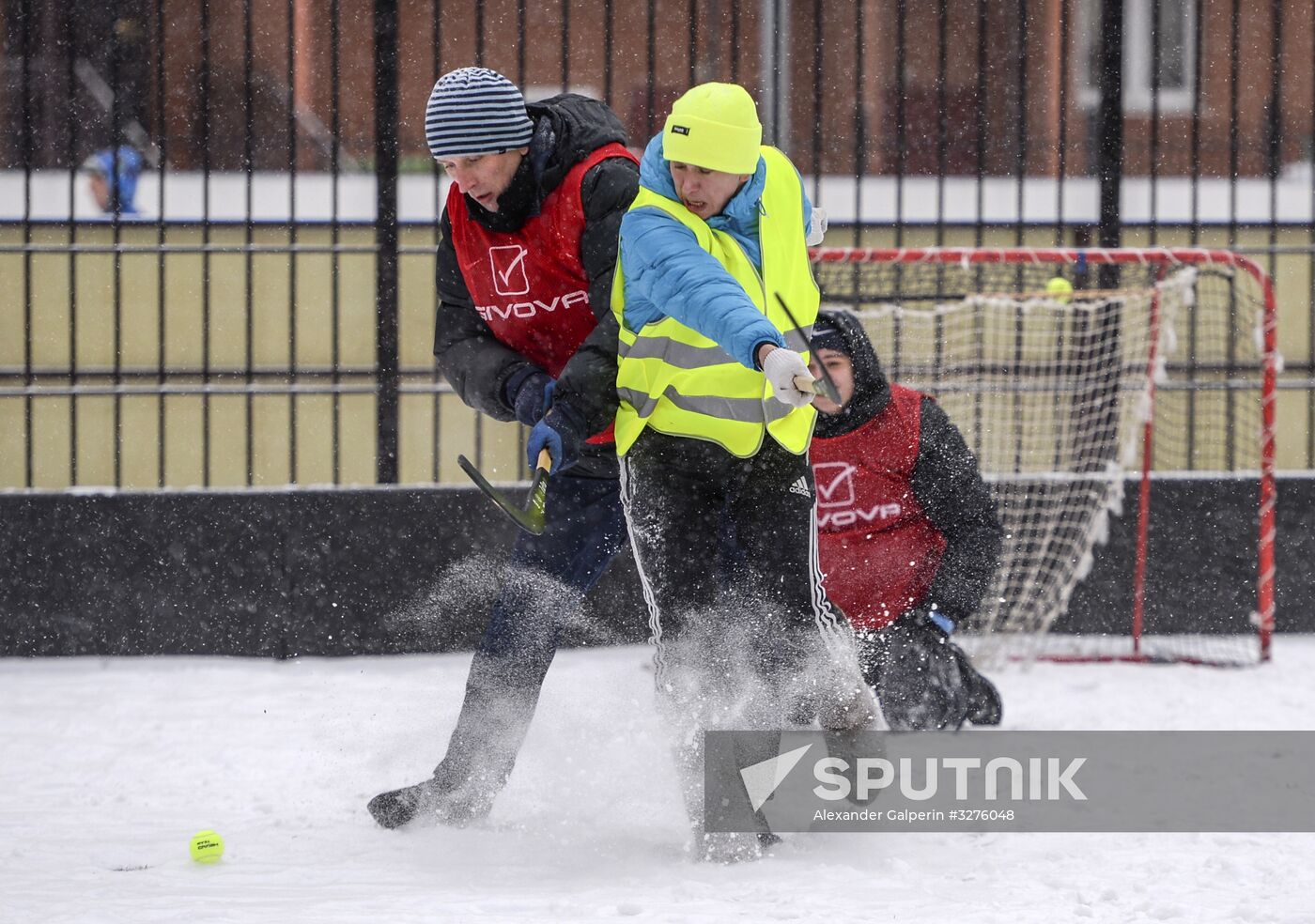 Russian Winter felt-boot bandy tournament in Leningrad Region