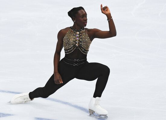 European Figure Skating Championships. Women's short program