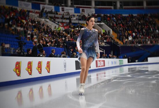 European Figure Skating Championship. Women's short program